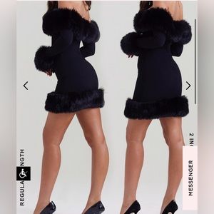 KEILANI - Black Mini Dress